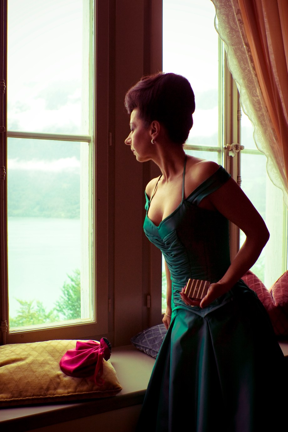 Rolf Schneider und Beata Sievi im Giessbach Hotel, Bild: Stanislav Kutac