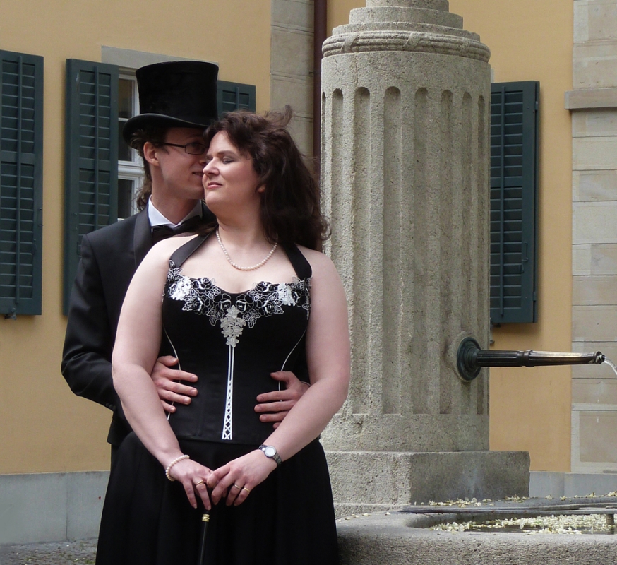 Korsett "Queen Mary" Atelier "entre nous" in Winterthur Bild Beata Sievi