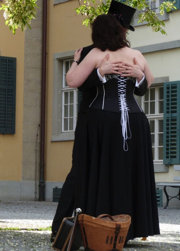 Korsett "Queen Mary" Atelier "entre nous" in Winterthur Bild Beata Sievi