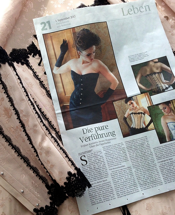 "Die pure Verführung" Artikel Ostschweiz am Sonntag