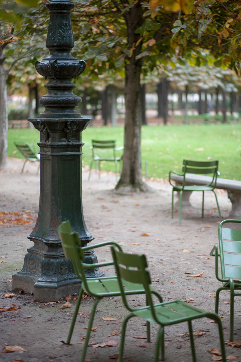Park beim Palais Royal im Oktober, Bild: Ewald Vorberg