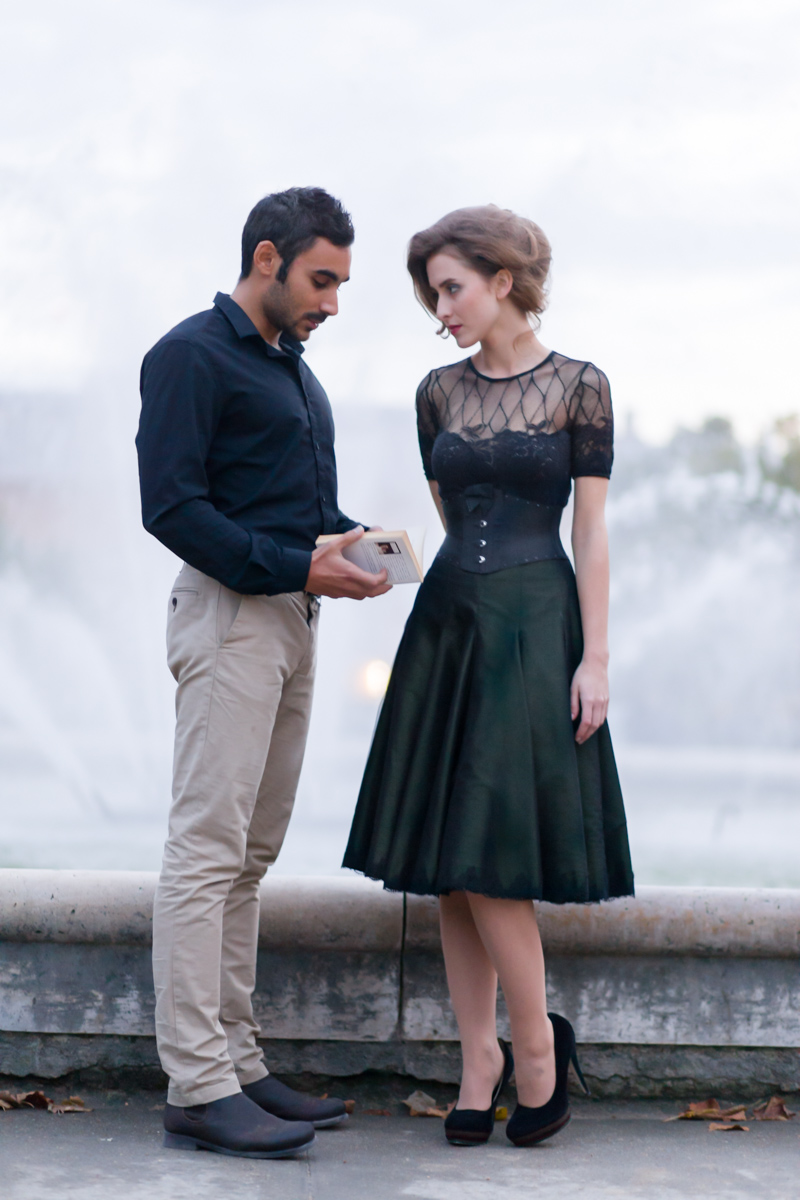 Elérinna Nérélia im Ribbon-Korsett von Beata Sievi