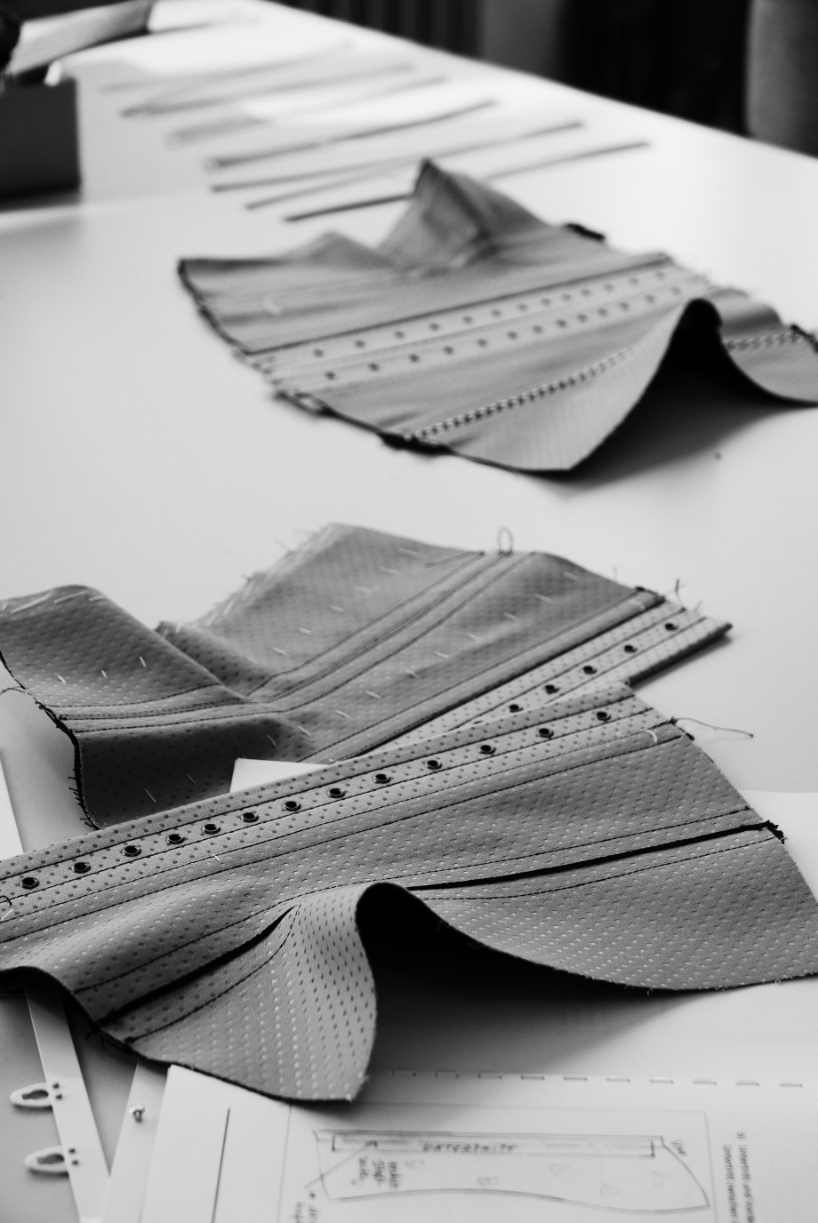 "Anfertigung eines traditionellen Korsetts" - Kurs von Beata Sievi Corset Artist - Weiterbildung für Schneidermeister in Deutschland