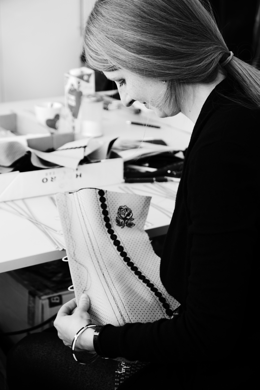 "Anfertigung eines traditionellen Korsetts" - Kurs von Beata Sievi Corset Artist - Weiterbildung für Schneidermeister in Deutschland