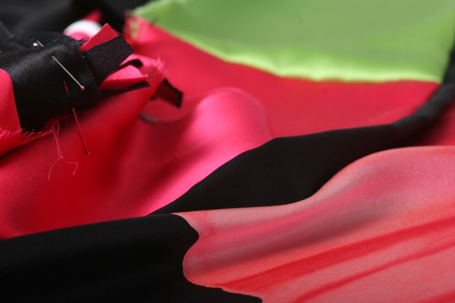 Kimono-Anfertigung, Beata Sievi, Bild: Liliane Eberle 2005