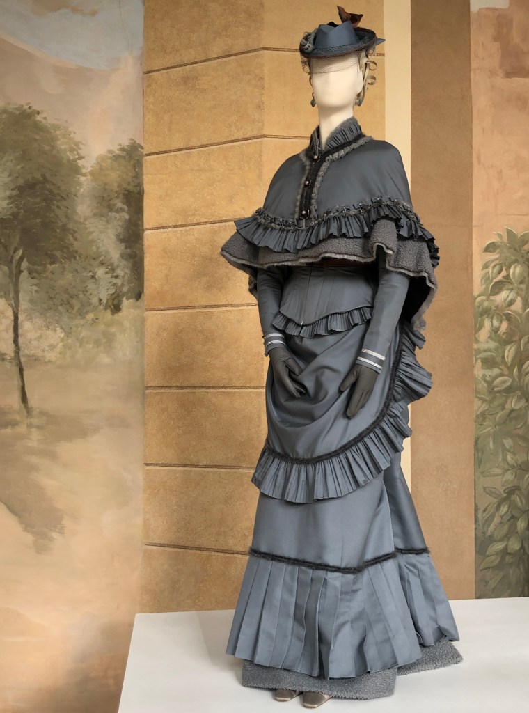 Kostüm für Kamila Urzędowska als Izabela Łęcka in der Kinoverfilmung von Bolesław Prus’ Roman «Lalka» («Die Puppe»)